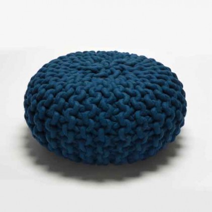 Urchin Pouf blue