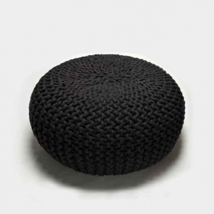 Urchin Pouf black