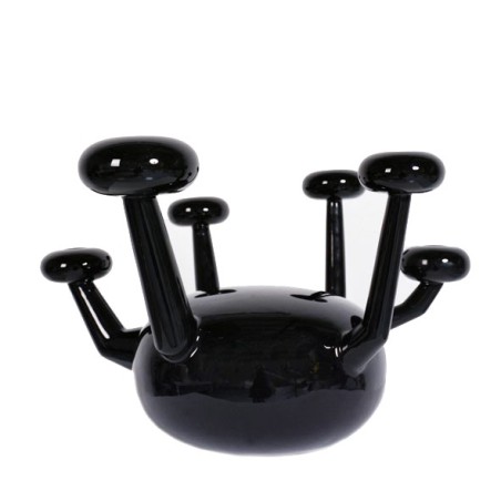 Candle holder Atomo black Candle holder Atomo black